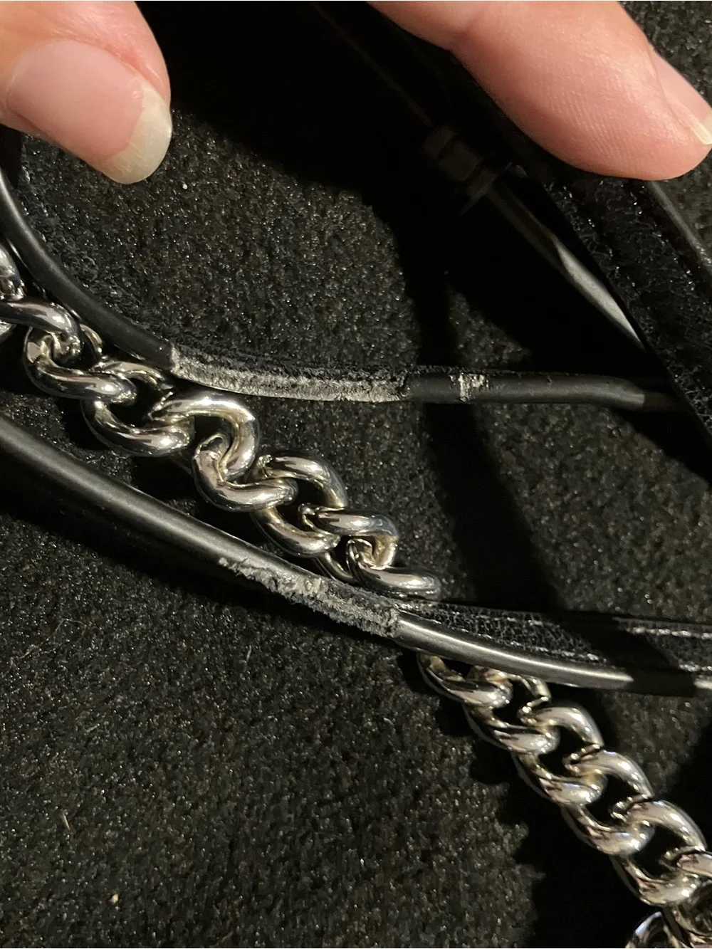 Rebecca Minkoff Black Quilted Leather Studded Love Crossbody Bag